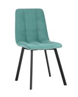 Стул Oliver Square велюр мятный фото Стул Oliver Square велюр мятный. Фото №1