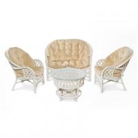 Комплект Черчилль с 2-х местным диваном, цвет: белый. Фото №1