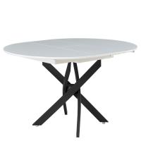 Стол 2303-1 белый/черный (white/black)