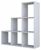 Стеллаж Polini Home Smart, белый фото Стеллаж Polini Home Smart, белый. Фото №1