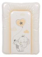 Матрас пеленальный Polini kids Слоник, бежевый