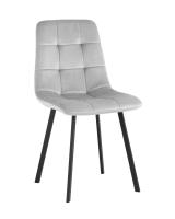 Стул Chilly велюр серебристый. Фото №1