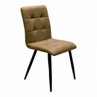 Стул Доби (Каркас (муар черный) тк. коллекции Safari коричневый 021) фото Стул Доби (Каркас (муар черный) тк. коллекции Safari коричневый 021). Фото №1