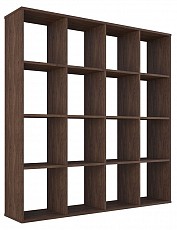 Стеллаж Polini Home Smart, коричневый. Фото №2