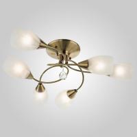 Потолочная люстра Eurosvet Virginia 2275/6 бронза античная. Фото №1