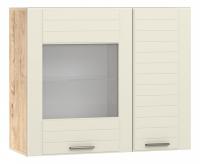 Шкаф навесной НМ 011.29-01 Livorno, Софт Панакота, Дуб Бунратти. Фото №1