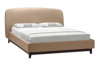 Кровать с ортопедическим основанием 1.6 Сканди Лайт Бежевый. Фото №1