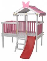 Комплекс игровой ДК6Р, розовый, серый. Фото №1