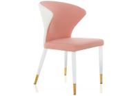 Стул Darcy white / pink фото Стул Darcy white / pink. Фото №1