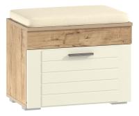 Тумба Livorno НМ 040.63, Софт Панакота, Дуб Бунратти