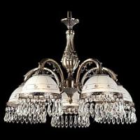 Подвесная люстра Eurosvet Lourence 22823/5 античная бронза. Фото №1