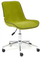 Кресло офисное TetChair Style (флок олива) фото Кресло офисное TetChair Style (флок олива)