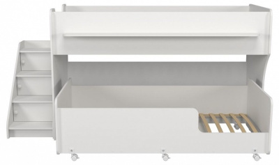 Кровать двухъярусная Р444-2 Капризун 7, белый фото Кровать двухъярусная Р444-2 Капризун 7, белый. Фото №4