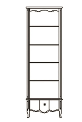 Стеллаж Лаура ММ-267-08. Фото