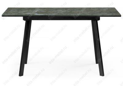 Стол деревянный Агни 110 королевский мрамор / черный матовый. Фото №3