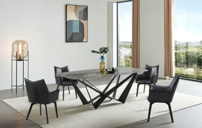 Стол FT102K (200) мрамор 922-4. Фото