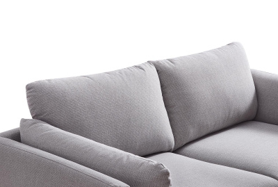 Диван 2-х местный Amsterdam 5176 Серый Никель (NICKEL). Фото