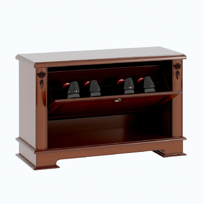 Обувница 1350 Слоновая кость с золотом. Фото №2