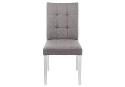 Стул деревянный Madina white / fabric pebble. Фото