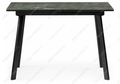 Стол деревянный Агни 110 королевский мрамор / черный матовый. Фото №4