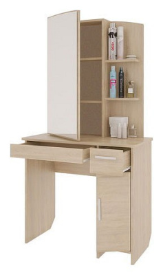 Виктория-1 Трюмо, (850х430х1650) дуб сонома. Фото