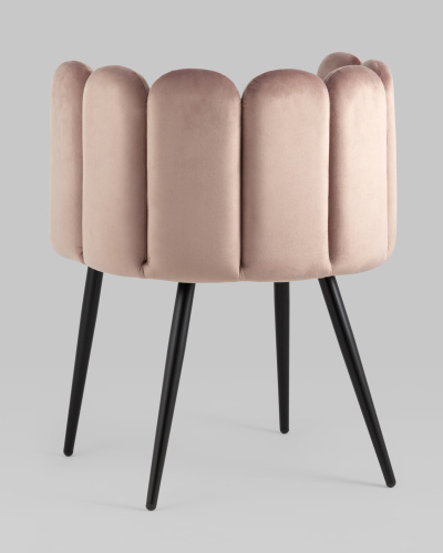 Кресло Карнавал пыльно-розовое/бордо. Фото №7