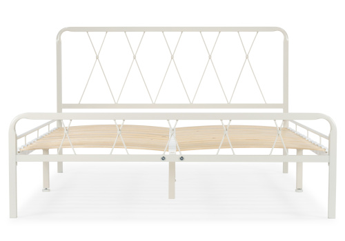 Кровать Иоханна 18 140х200 белая. Фото №3