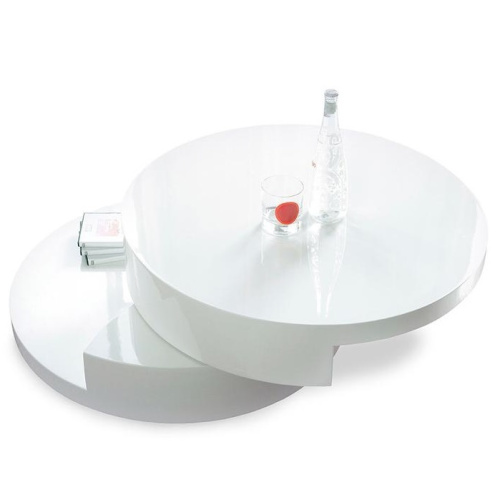 Стол журнальный DUPEN CT-042 белый. Фото №1