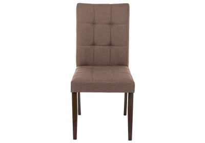 Стул деревянный Madina dark walnut / fabric brown фото Стул деревянный Madina dark walnut / fabric brown. Фото №3