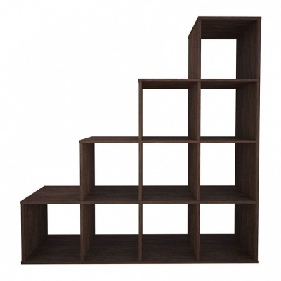 Стеллаж Polini Home Smart, коричневый. Фото №3