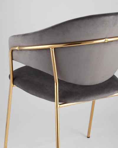 Стул Эвита темно-серый. Фото №8