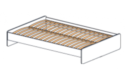 Кровать на каркасе Силуэт (1200 х 2000) фото Кровать на каркасе Силуэт (1200 х 2000). Фото №2