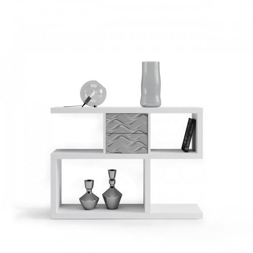 Консоль NORA 3050.4 Blanco/Plata. Фото №1