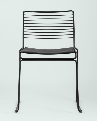 Стул обеденный Danny черный с черной подушкой фото Стул обеденный Danny черный с черной подушкой. Фото №5