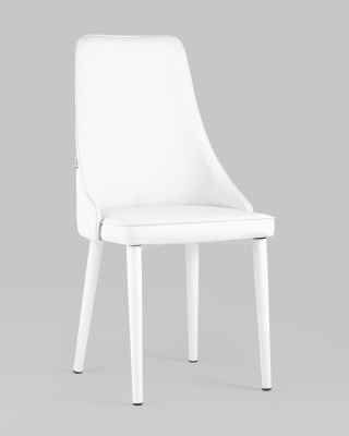 Стул Луис экокожа белый. Фото