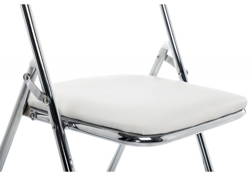Стул Fold раскладной белый. Фото №6
