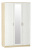 (Сильва) НМ 040.33 Шкаф Оливия / дуб сонома / белый. Фото №1