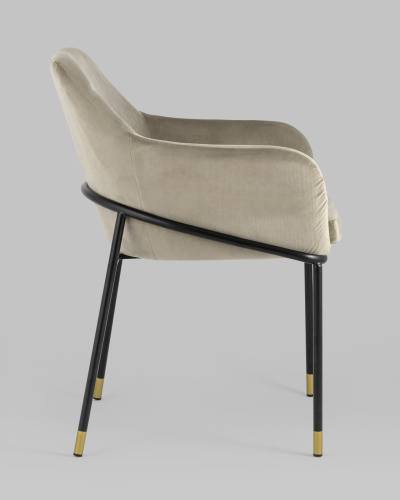 Стул Сандра велюр шампань. Фото №4