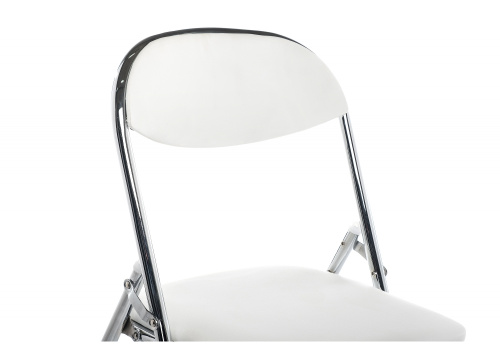 Стул Fold раскладной белый. Фото №3