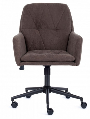 Кресло GARDA флок , коричневый, 6 фото Кресло GARDA флок , коричневый, 6. Фото