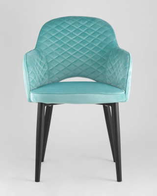 Стул Венера диамант велюр мятный. Фото