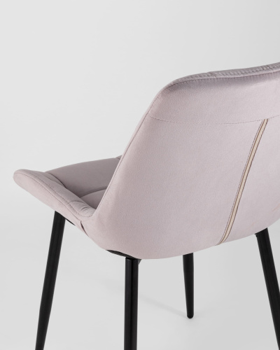 Стул Флекс велюр светло-сиреневый. Фото №8