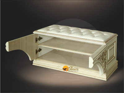 Банкетка с арочными дверками ППУ Б5.2-6 фото Банкетка с арочными дверками ППУ Б5.2-6. Фото №4