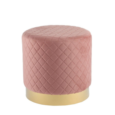 Пуф FS-002-40 пепельно розовый. Фото