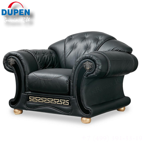 Кресло Versace черное. Фото №2