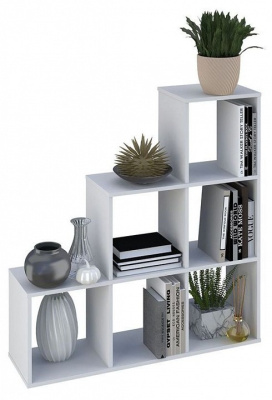 Стеллаж Polini Home Smart, белый фото Стеллаж Polini Home Smart, белый. Фото №4