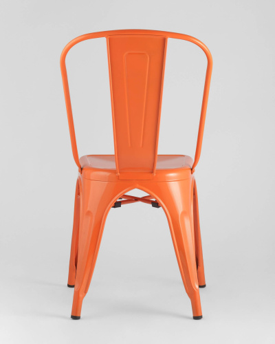 Стул TOLIX оранжевый глянцевый. Фото №7