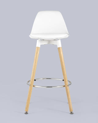 Стул барный Мартин белый. Фото №5