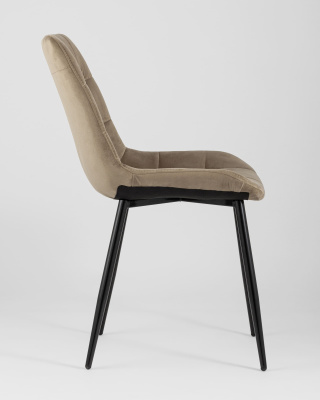 Стул Флекс велюр капучино. Фото