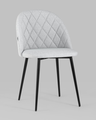 Стул Марсель микровелюр светло-серый. Фото №3